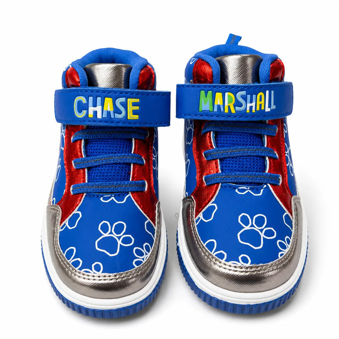 Black & White® Paw Patrol® Boys High-Top Sport Shoes – Sizes 6-10