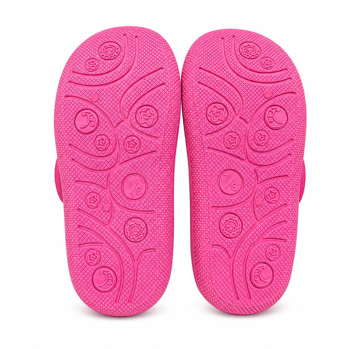 Black & White® Paw Patrol® Skye & Everest Girls Slippers – Blue/Pink – Sizes 5-12