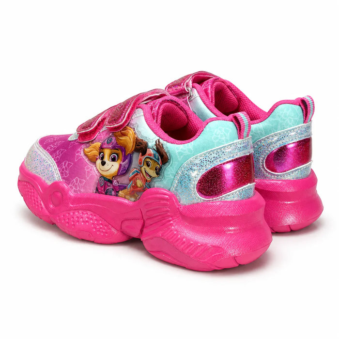 Black & White® Paw Patrol® Skye & Zuma Toddler Athletic Shoes – Pink/Aqua – Sizes 6-10