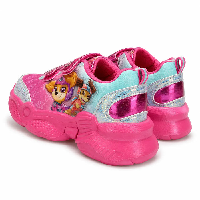 Black & White® Paw Patrol® Skye & Zuma Toddler Athletic Shoes – Pink/Aqua – Sizes 6-10