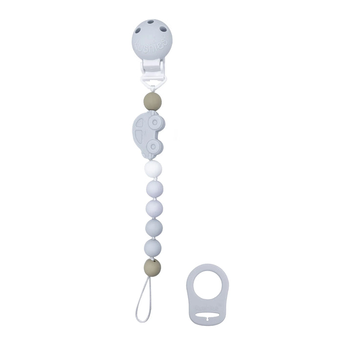 Kushies Attache-suce SiliBeads en silicone – Attache universelle pour suce et soulagement de dentition