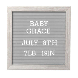Pearhead® - Pearhead Letterboard Set - Light Grey