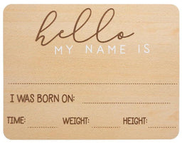 Pearhead® - Pearhead's Wooden Fill In Photo Prop