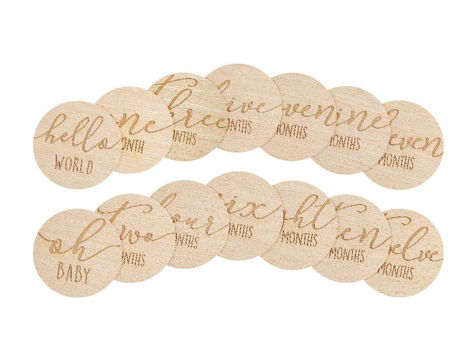 Pearhead® - Pearhead's Wooden Milestone Marker Cards / Props