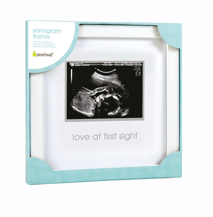 Pearhead® - Sonogram Frame "Love at First Sight" - 4" x 3" (10 x 8 cm) photo insert