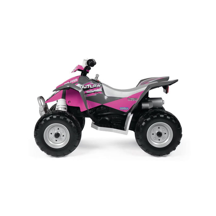 Peg Perego Kids Polaris Outlaw Electric Vehicle - High-performance 12 Volts - Citris