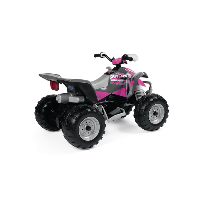 Peg Perego Kids Polaris Outlaw Electric Vehicle - High-performance 12 Volts - Citris