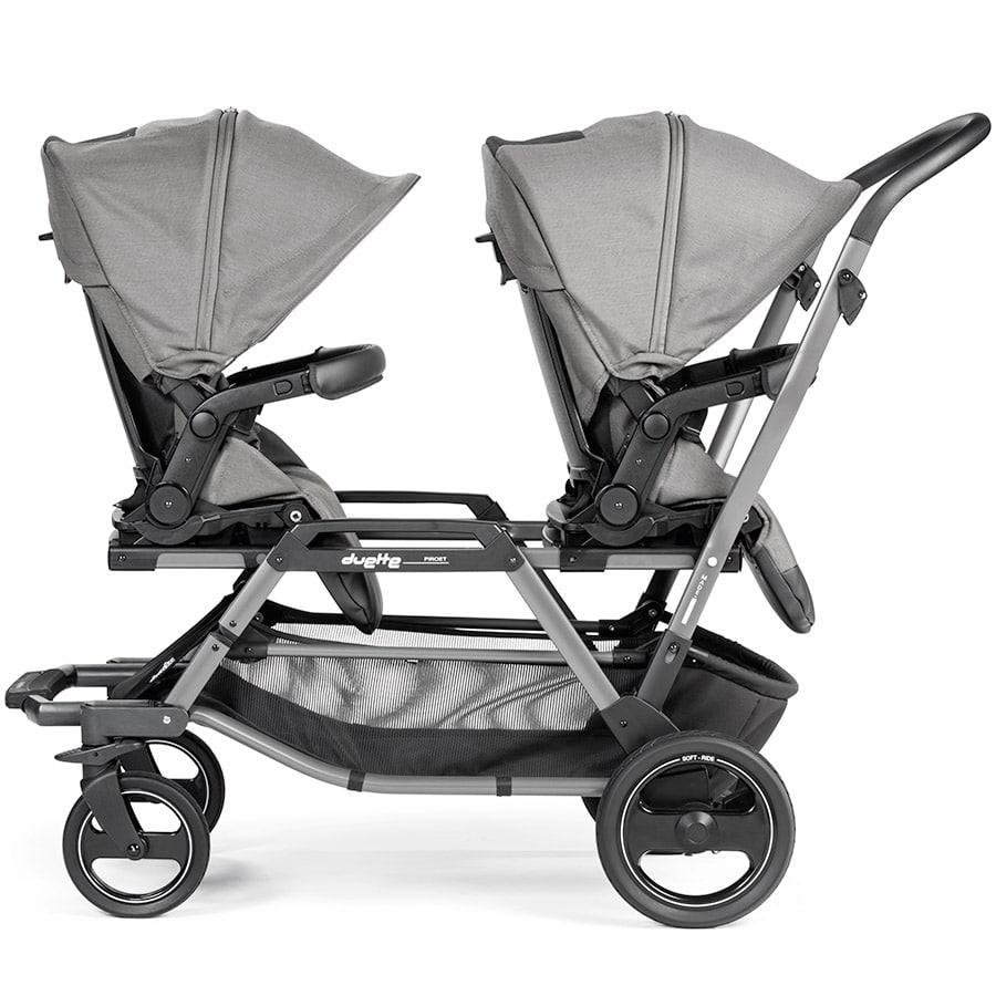 Peg Perego® - Peg Perego Duette Piroet Double Stroller (FRAME + 2 SEATS)