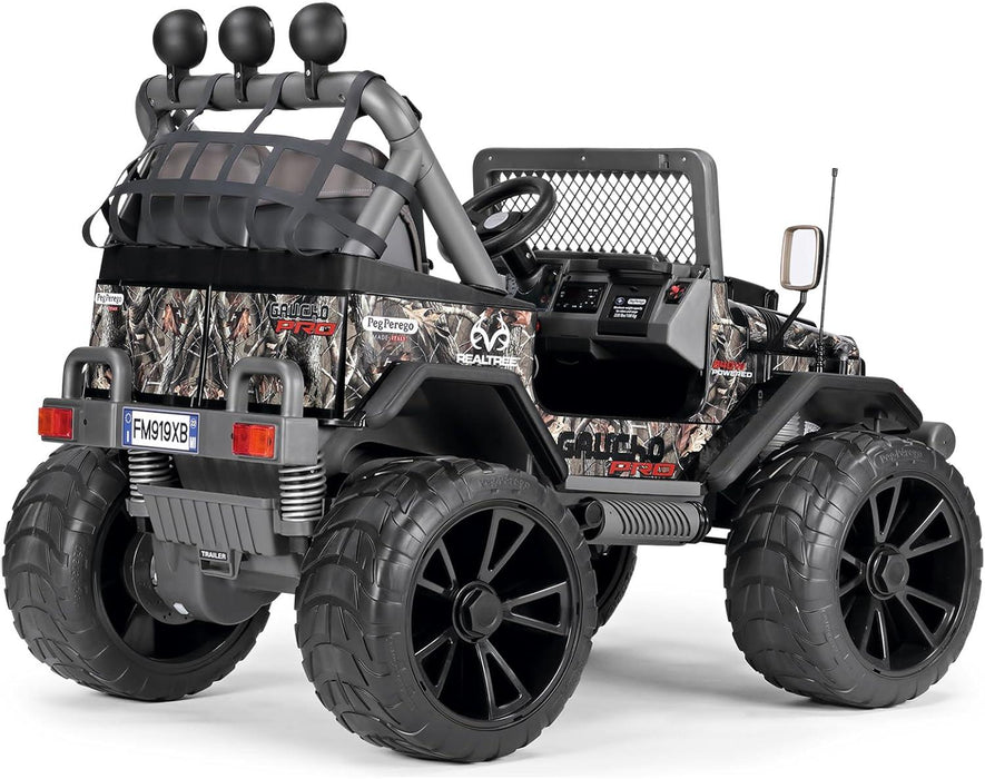 peg perego 2 seater ride on Peg Perego IGOD0602 Gaucho PRO Realtree 24 Volt Ride on