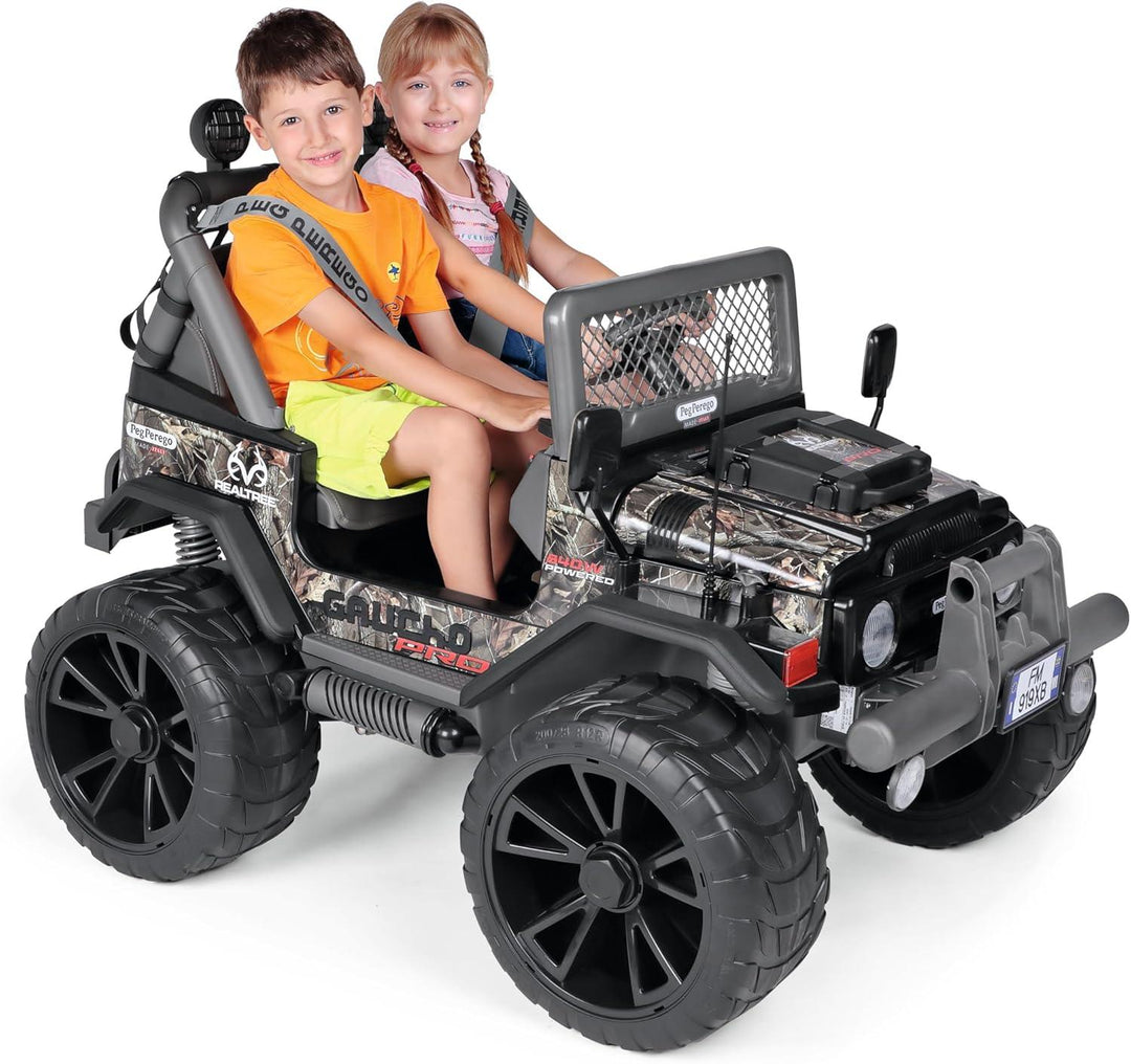 Peg Perego® - Peg Perego Gaucho Pro Realtree 24V, 2-Seater, Kids Ride on Car
