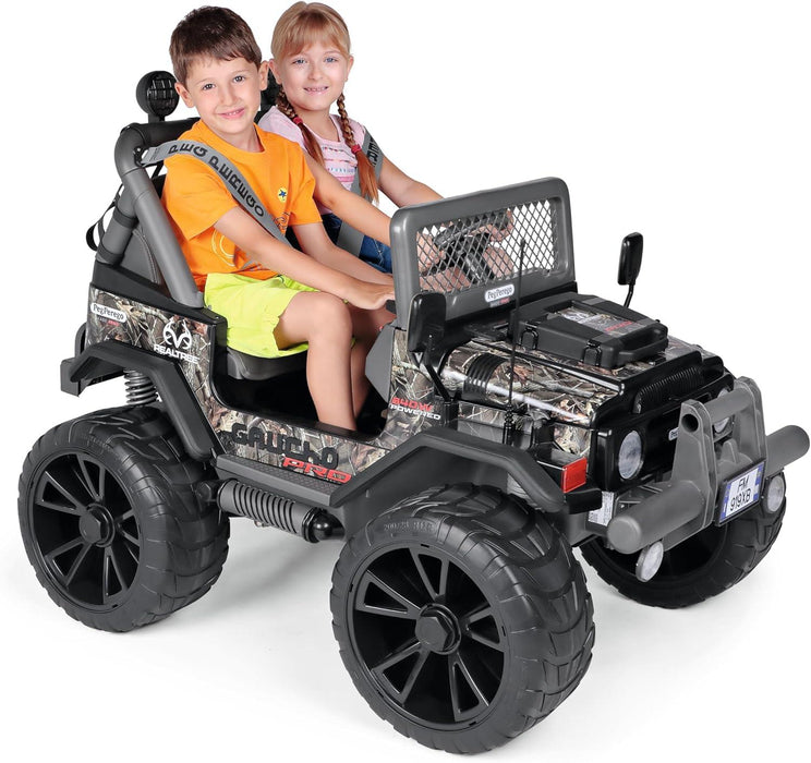 Peg Perego® - Peg Perego Gaucho Pro Realtree 24V, 2-Seater, Kids Ride on Car