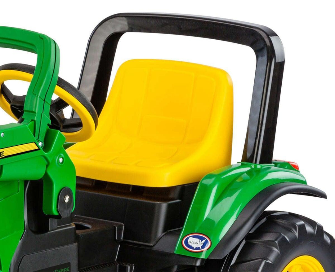 Peg Perego® - Peg Perego John Deere Front Loader – Chain Driven Pedals Ride-On with Working Bucket