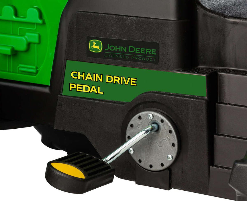 Peg Perego® - Peg Perego John Deere Front Loader – Chain Driven Pedals Ride-On with Working Bucket