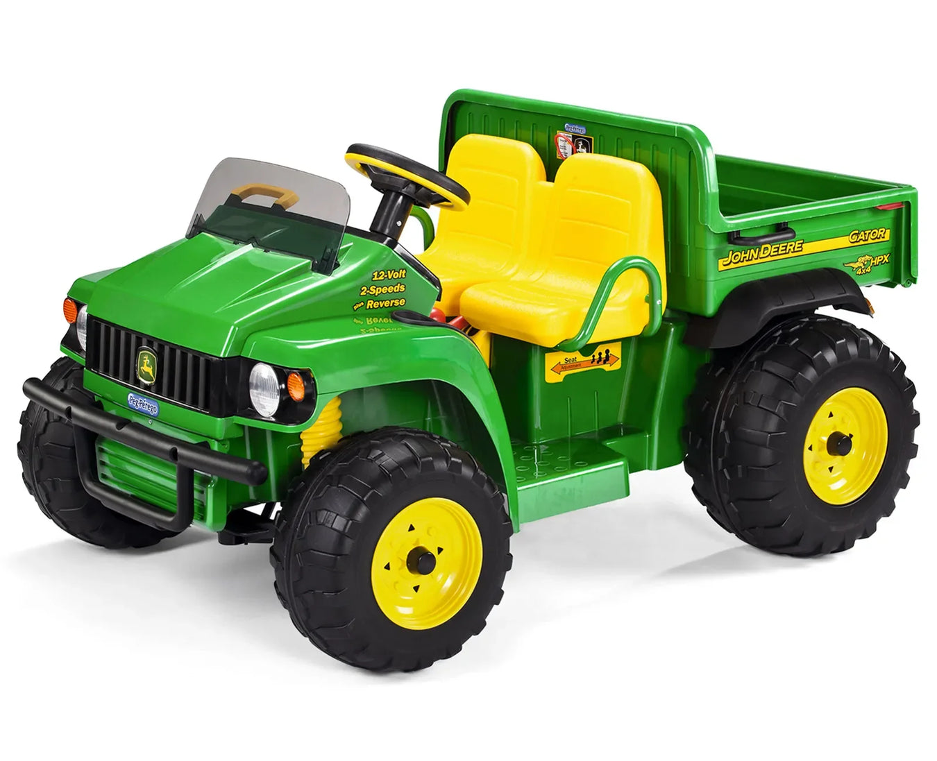 Peg Perego® - Peg Perego John Deere Gator HPX 12V Ride-On Utility Vehicle - Green