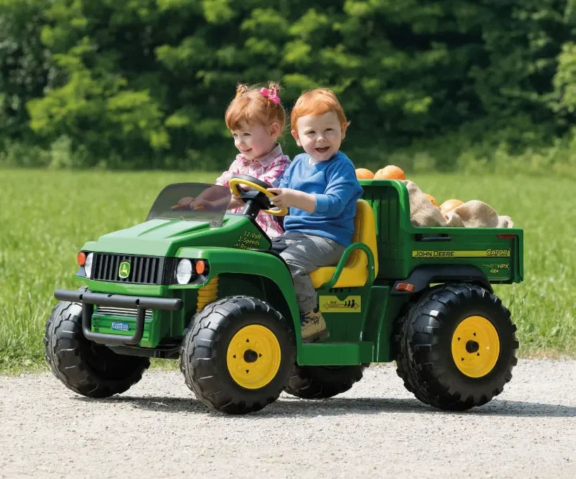 Peg Perego® - Peg Perego John Deere Gator HPX 12V Ride-On Utility Vehicle - Green