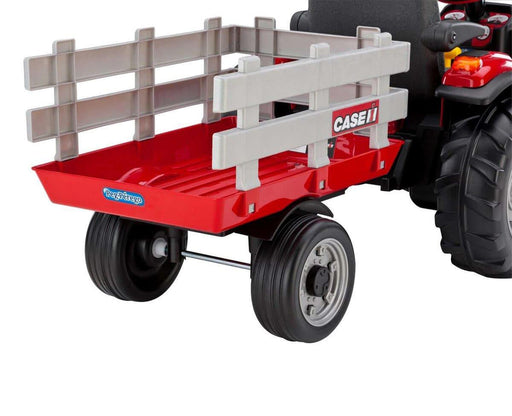 Peg Perego® - Peg Perego Kids Case IH Magnum Tractor & Trailer High-performance 12 Volt - Red