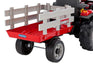 Peg Perego® - Peg Perego Kids Case IH Magnum Tractor & Trailer High-performance 12 Volt - Red