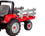 Peg Perego® - Peg Perego Kids Case IH Tractor & Trailer - Chain Driven Pedals - Red