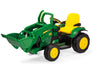 Peg Perego® - Peg Perego Kids J.D. Ground Loader Tractor - High-performance 12 Volts - Green