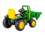 Peg Perego® - Peg Perego Kids J.D. Ground Loader Tractor - High-performance 12 Volts - Green
