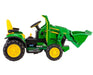 Peg Perego® - Peg Perego Kids J.D. Ground Loader Tractor - High-performance 12 Volts - Green