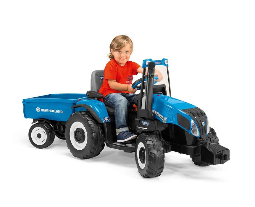 peg perego fort wayne in Peg Perego New Holland T8 Kids Ride On Tractor | 12 Volt