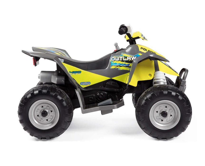 Peg Perego® - Peg Perego Kids Polaris Outlaw Electric Vehicle - High-performance 12 Volts - Citris