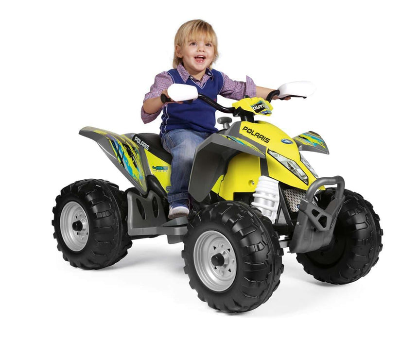 Peg Perego® - Peg Perego Kids Polaris Outlaw Electric Vehicle - High-performance 12 Volts - Citris