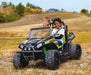 Peg Perego® - Peg Perego Kids Polaris Ranger RZR Two Seater - 24 Volt - Green Shadow