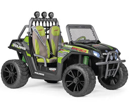 Peg Perego® - Peg Perego Kids Polaris Ranger RZR Two Seater - 24 Volt - Green Shadow