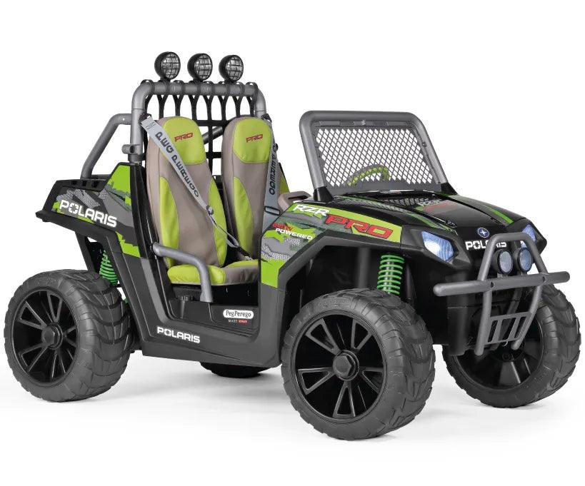 Peg Perego® - Peg Perego Kids Polaris Ranger RZR Two Seater - 24 Volt - Green Shadow