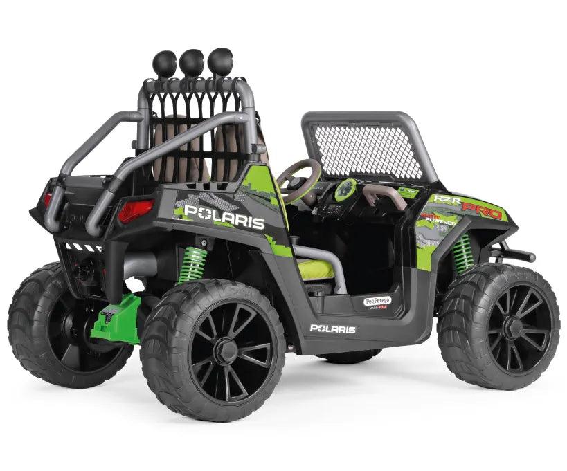 Peg Perego® - Peg Perego Kids Polaris Ranger RZR Two Seater - 24 Volt - Green Shadow