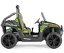 Peg Perego® - Peg Perego Kids Polaris Ranger RZR Two Seater - 24 Volt - Green Shadow