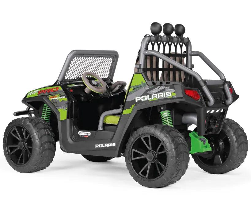 Peg Perego® - Peg Perego Kids Polaris Ranger RZR Two Seater - 24 Volt - Green Shadow