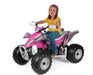 Peg Perego® - Peg Perego Polaris Outlaw Kids Vehicle High-performance 12 Volts - Pink Power