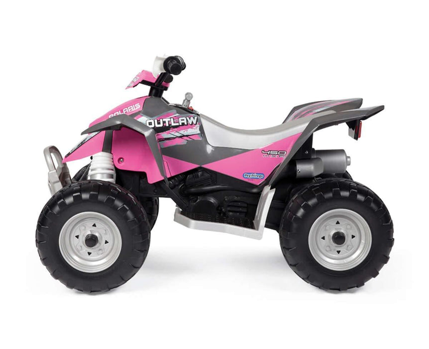 pink peg perego polaris Peg Perego Polaris Outlaw Kids Ride on Vehicle | 12 Volts