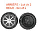 Peg Perego® - Peg Perego Polaris RZR 24 V Replacement Wheels (set of 2)