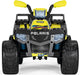 Peg Perego® - Peg Perego - Polaris Sportsman PRO, Citris, 24V, 2 Seater Ride on ATV for Kids