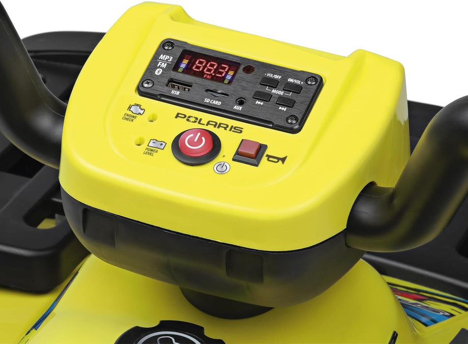 Peg Perego® - Peg Perego - Polaris Sportsman PRO, Citris, 24V, 2 Seater Ride on ATV for Kids