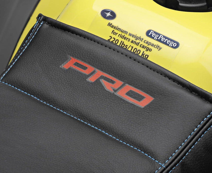 Peg Perego® - Peg Perego - Polaris Sportsman PRO, Citris, 24V, 2 Seater Ride on ATV for Kids