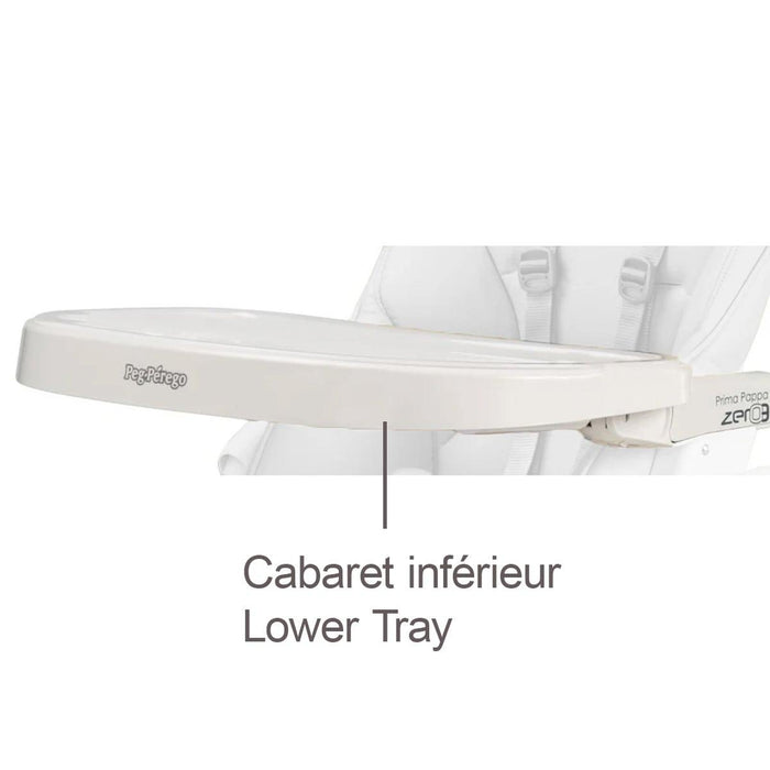 peg perego prima pappa high chair tray Peg Perego Prima Pappa Zero 3 Highchair Replacment Tray — Goldtex