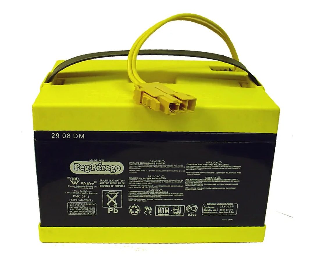 Peg Perego® - Peg Perego Rechargeable 24 Volt 12AH Battery