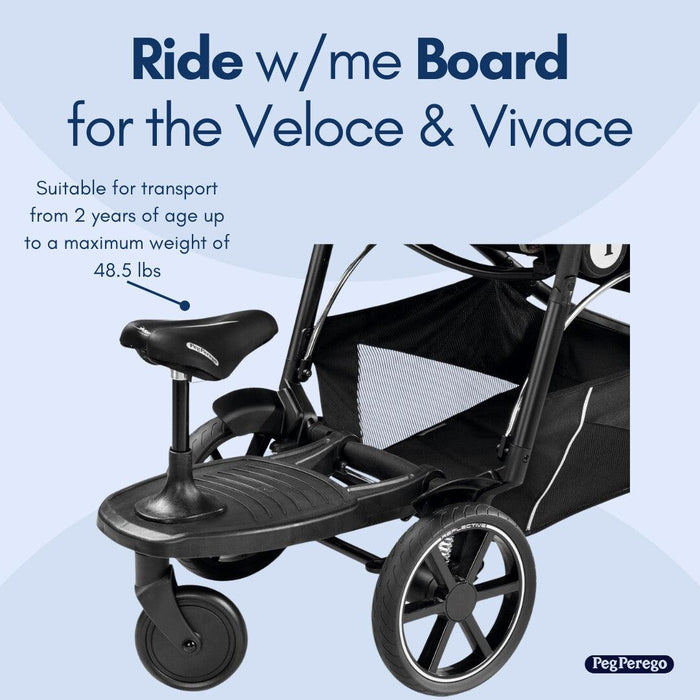 Peg Perego Ride with me Board for Veloce and Vivace — Goldtex