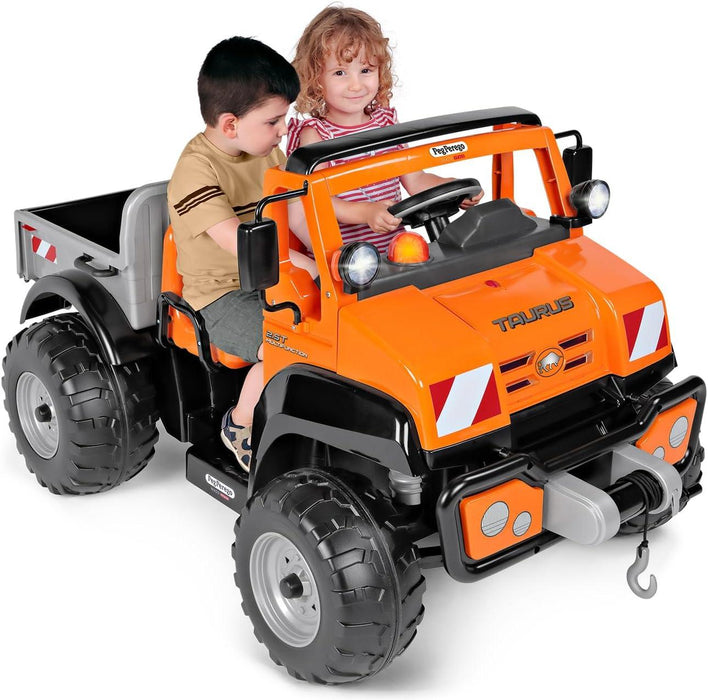 Peg Perego Taurus Utility Truck Ride on Car for Kids