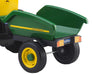 Peg Perego® - Peg Perego Toddler John Deere Farm Tractor & Trailer - Chain Driven Pedals - Green