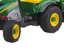 Peg Perego® - Peg Perego Toddler John Deere Farm Tractor & Trailer - Chain Driven Pedals - Green