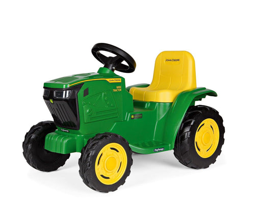 Peg Perego® - Peg Perego Toddler John Deere Mini Tractor - 6 Volt Dual Drive Axle - Green