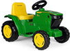 Peg Perego® - Peg Perego Toddler John Deere Mini Tractor - 6 Volt Dual Drive Axle - Green