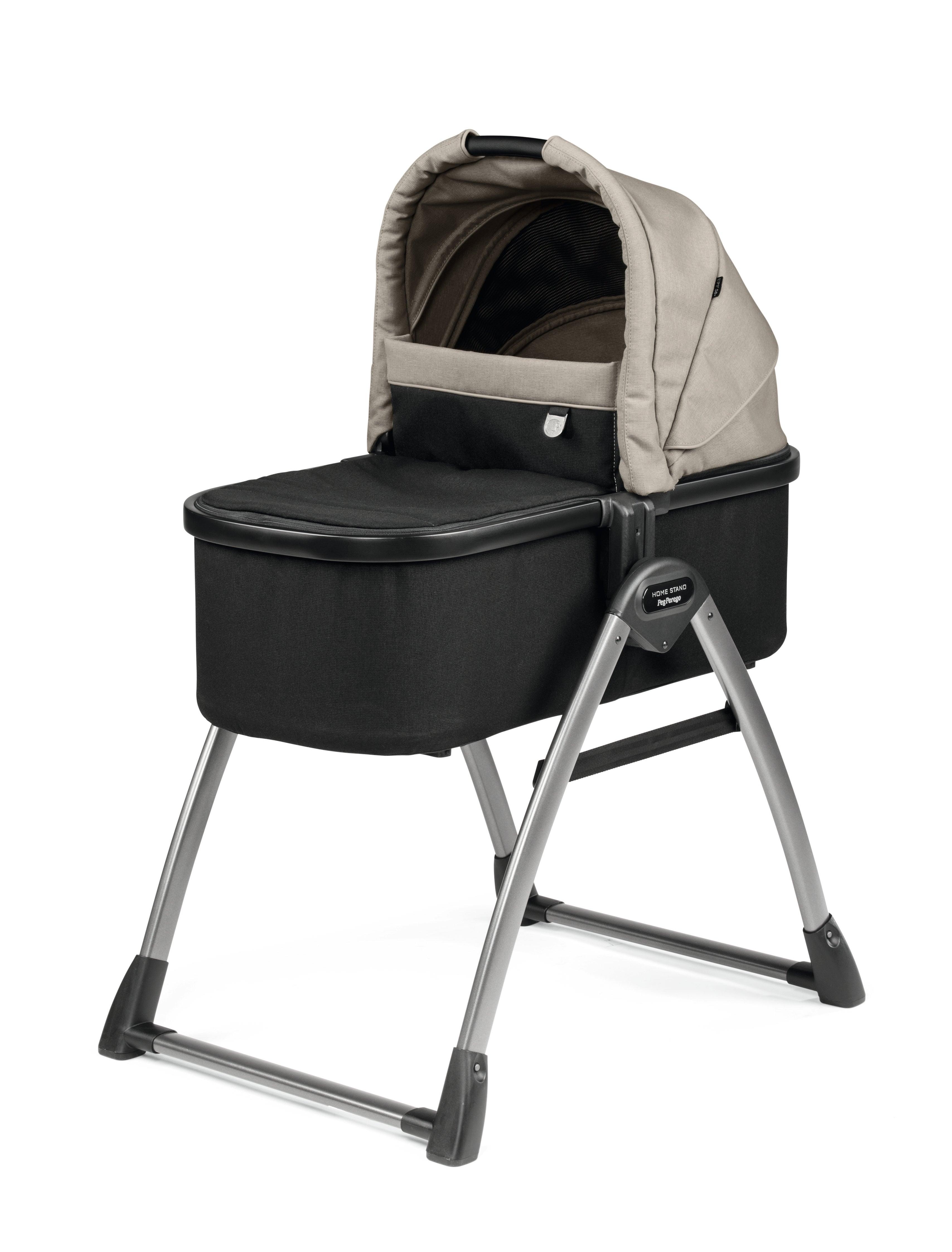 Peg Perego® - Peg Perego YPSI Bassinet (Compatible with YPSI, Veloce & Vivace Strollers) with home stand