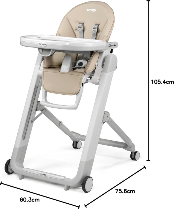 Peg Perego Siesta High Chair – Luxury Reclining High Chair Made in Italy